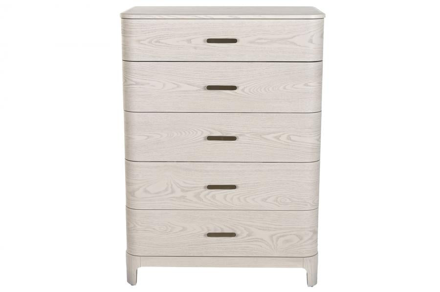 CHIFONIER METAL MDF 80,6X48X112,5 GRIS CLARO