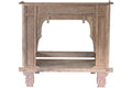 CAMA CON DOSEL TECA 225X160X206 TALLADA DECAPE