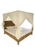 CAMA FIBRA DE BANANA TECA 209X188X198