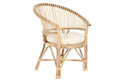 SILLA BAMBU RATAN 69X66X85 NATURAL