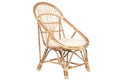 SILLA BAMBU RATAN 63X55X90 NATURAL