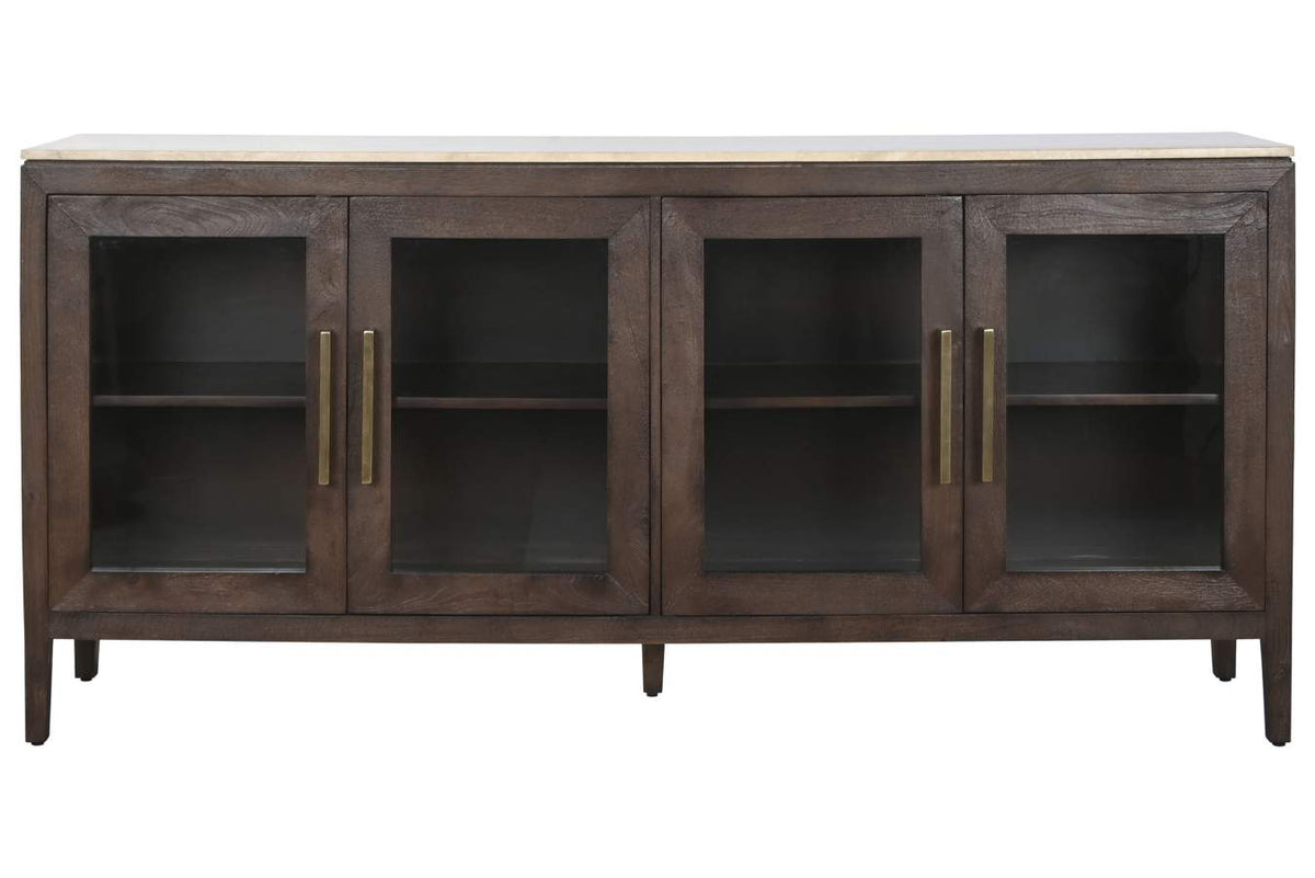 BUFFET MANGO MARMOL 180X40X85 TRAVERTINO