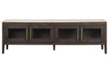 MUEBLE TV MANGO MARMOL 180X40X55 TRAVERTINO
