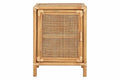 MESITA AUXILIAR ABETO RATAN 46X35X60 1 PUERTA