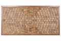 CABECERO CAMA MANGO 180X5X90 MODERNO 3D NATURAL
