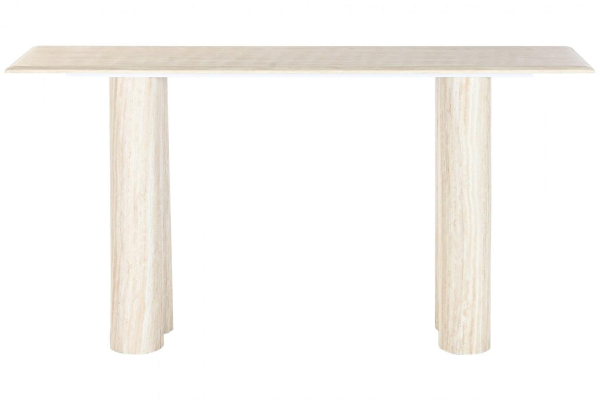 CONSOLA GRANITO MDF 150X40X78 BEIGE