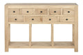 CONSOLA MINDI 120X30X80 NATURAL