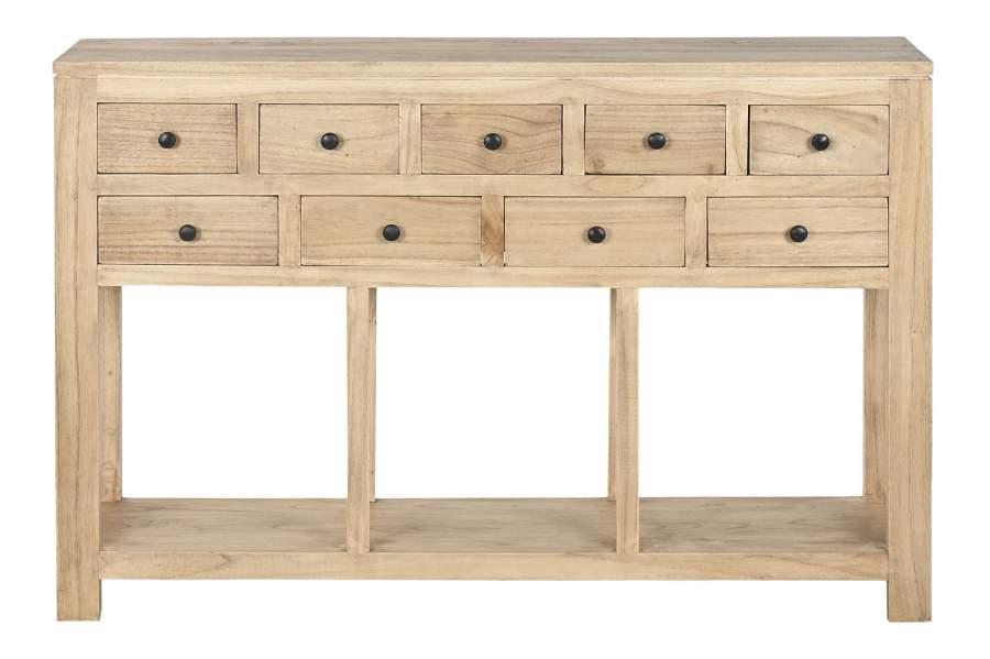 CONSOLA MINDI 120X30X80 NATURAL