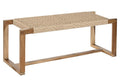 DESCALZADORA TECA FIBRA 120X40X45 MARRON