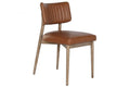 SILLA FRESNO PIEL 46X53,5X80 DECAPE BLANCO