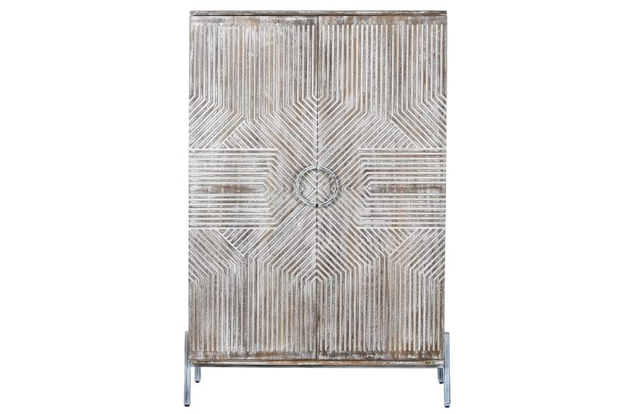 ARMARIO MANGO 85X38X134 DECAPE BLANCO