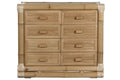 COMODA BAMBU RATAN 112X50X95 NATURAL