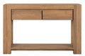 CONSOLA TECA RECICLADA 120X40X78 MARRON