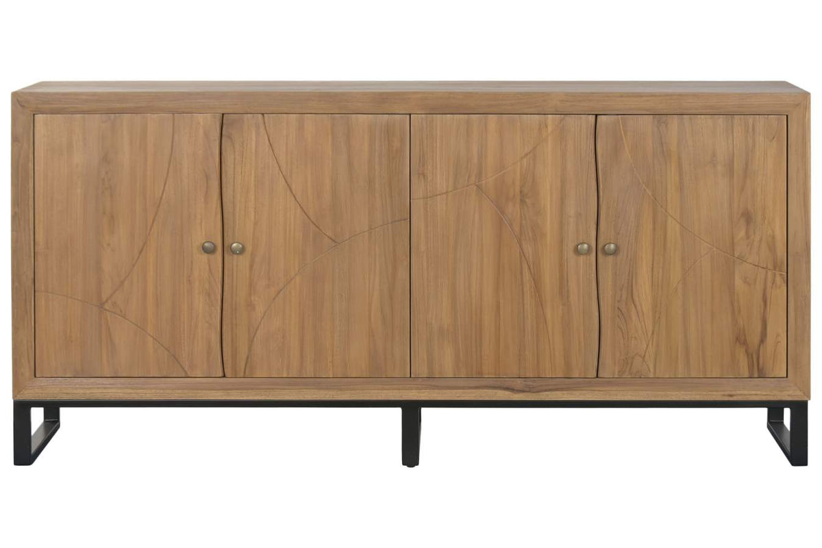 BUFFET TECA MDF 180X40X85 MARRON