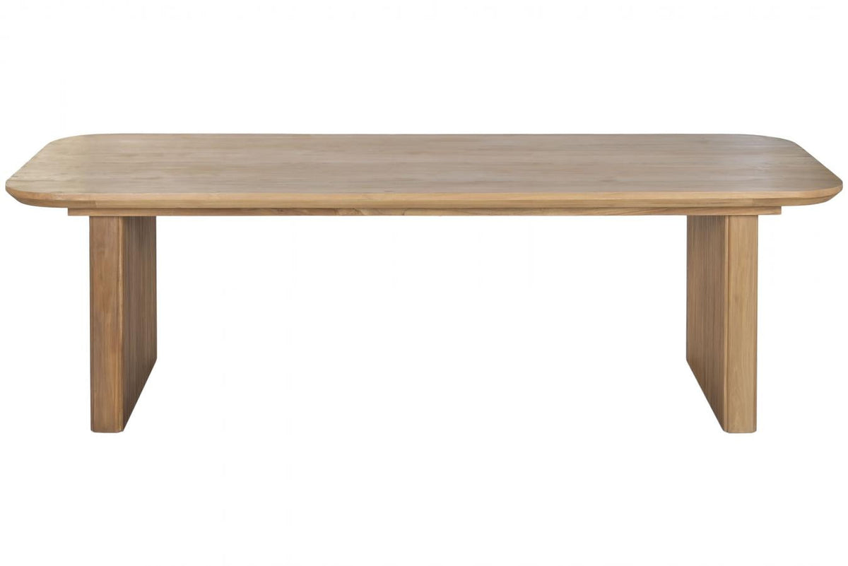 MESA TECA 250X100X77 NATURAL