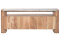MUEBLE TV ACACIA MARMOL 150X40X60