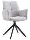 SILLA METAL POLIESTER 58X46X92 GRIS