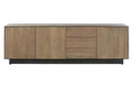 MUEBLE TV MANGO METAL 180X44X55 CHORRO DE ARENA
