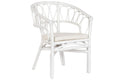 SILLA RATAN POLIESTER 50X56X77 BLANCO