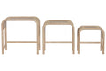 MESITA AUXILIAR SET 3 ABETO RATAN 60X40X57 NATURAL