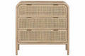COMODA ABETO RATAN 79X39X80 NATURAL