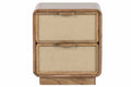 MESITA DE NOCHE MANGO YUTE 40X30X45 2 CAJONES