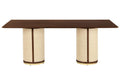 MESA COMEDOR MANGO FIBRA 200X100X76 NATURAL