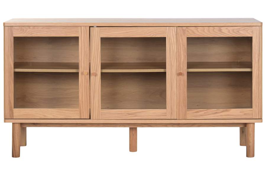 BUFFET MDF CRISTAL 140X40X75 NATURAL