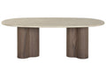 MESA CENTRO MDF GRANITO 130X70X45 MARRON
