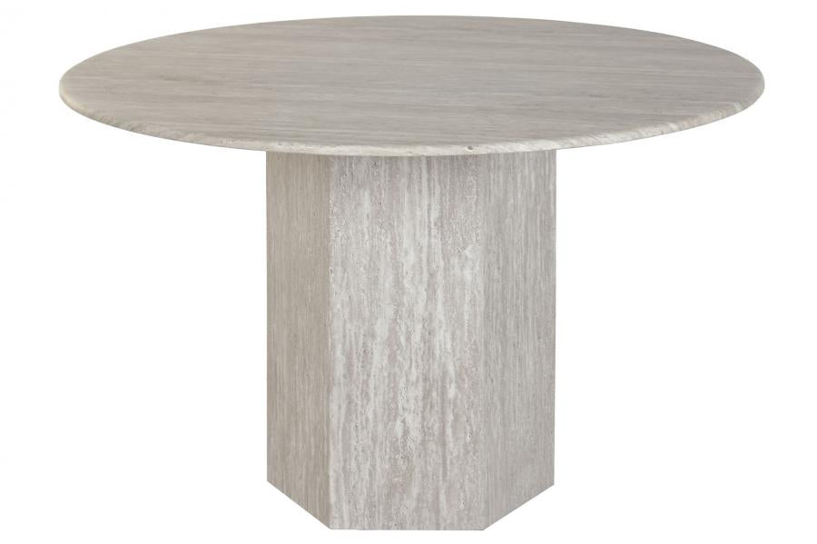 MESA REDONDA COMEDOR GRANITO MDF 120X120X75