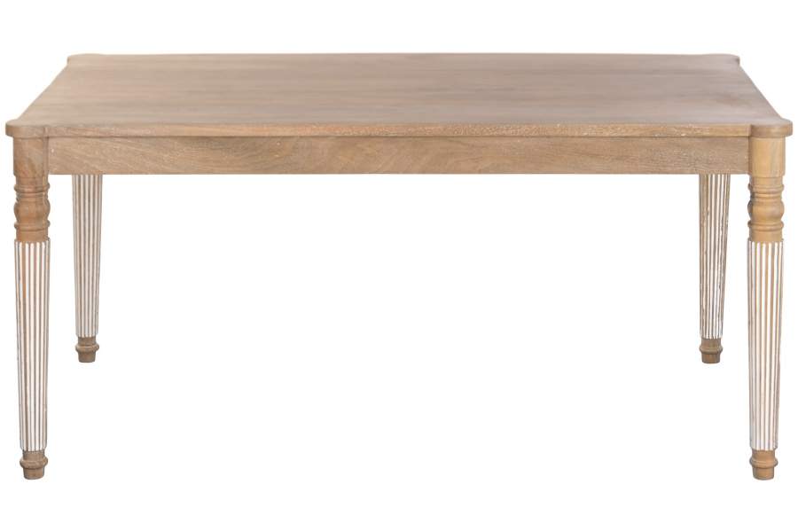 MESA COMEDOR MANGO 160X90X76 MARRON