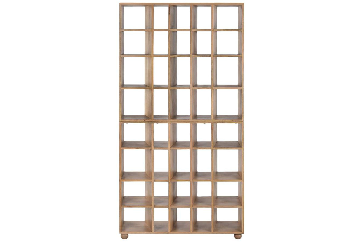 ESTANTERIA MANGO 100X35X195 MARRON