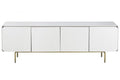 MUEBLE TV MADERA MDF 183X41X60 GRIS