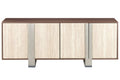 BUFFET MDF METAL 180X40X73,5 SIMIL MARMOL MARRON