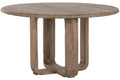 MESA REDONDA COMEDOR TECA RECICLADA 140X140X78