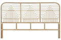 CABECERO CAMA RATAN 183X4X114 NATURAL