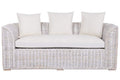SOFA RATAN ALGODON 174X88X69 CON COJINES DECAPE