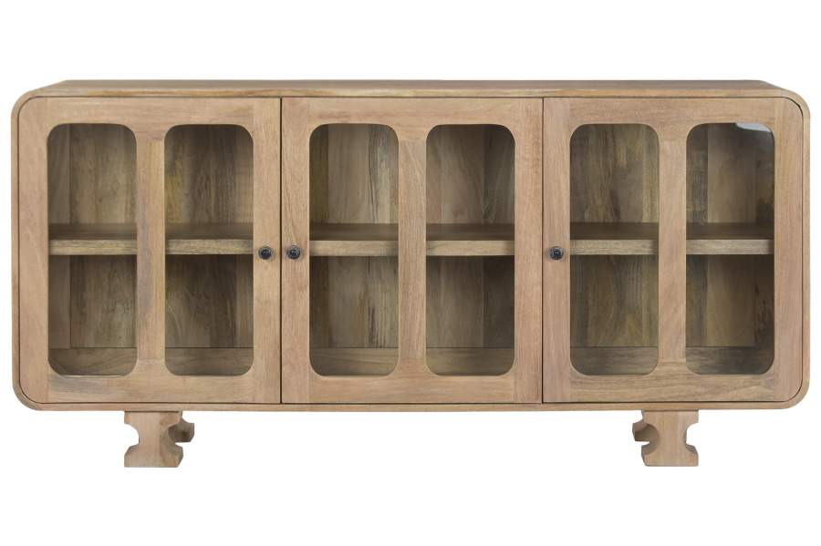 BUFFET MANGO CRISTAL 175X40X85 NATURAL