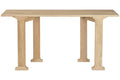 CONSOLA MANGO 160X40X80 NATURAL