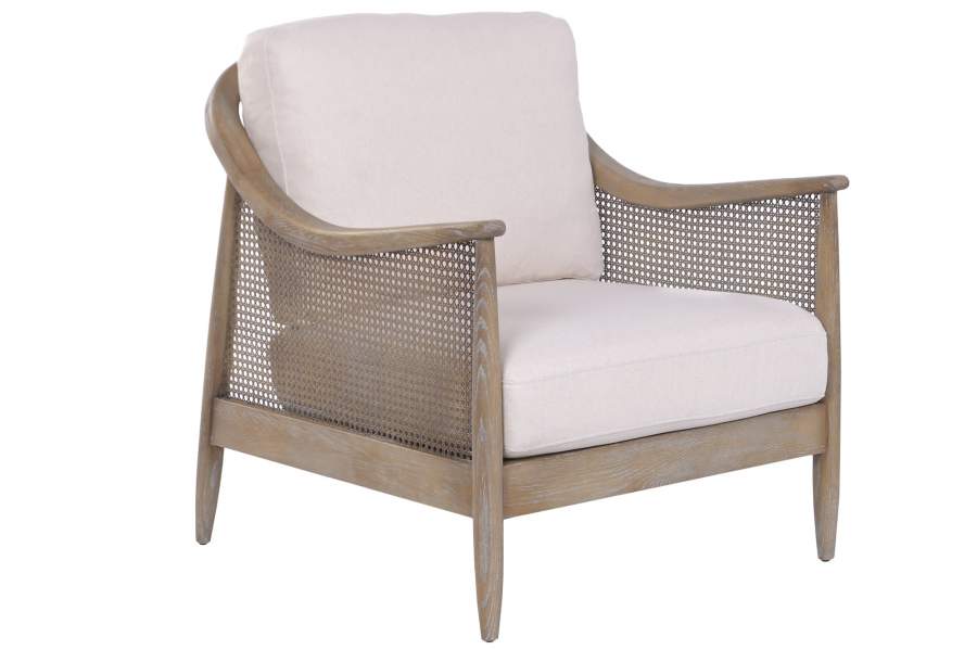 BUTACA FRESNO LINO 73X83X84 MARRON