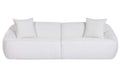 SOFA POLIESTER MADERA 234X98,5X69,5