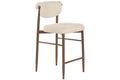 TABURETE METAL POLIESTER 47X59,5X94,5 MARRON