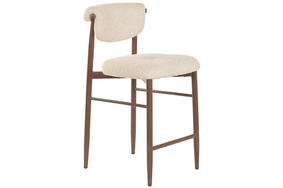 TABURETE METAL POLIESTER 47X59,5X94,5 MARRON