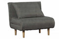 SOFA CAMA POLIESTER METAL 90X90X84 GRIS
