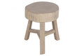 MESITA AUXILIAR OLMO MACIZO 46X46X50 NATURAL