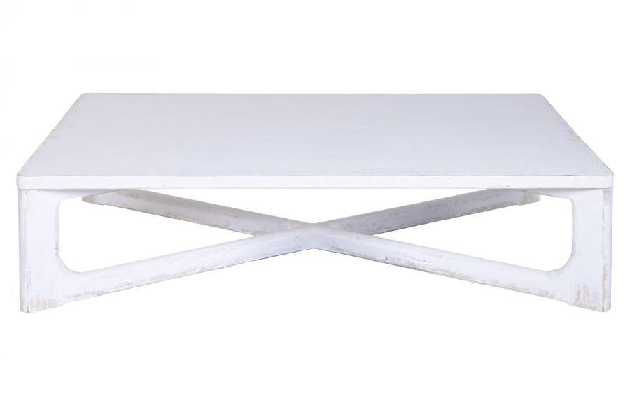 MESA CENTRO OLMO MACIZO 170X109X41 BLANCO