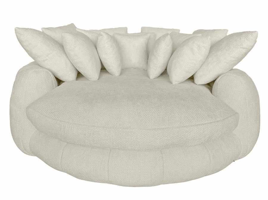 SILLON POLIESTER FOAM 182X167X52,5 BEIGE