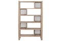 ESTANTERIA ACACIA CUERDA 105X40X175