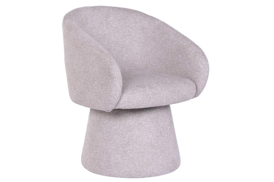 SILLON METAL POLIESTER 63X63,5X78,5 BEIGE