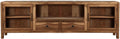 MUEBLE TV TECA RECICLADA CRISTAL 200X35X65